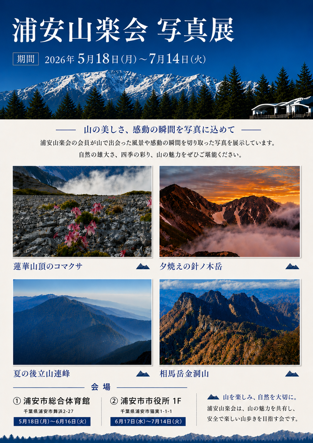 浦安総合体育館及び市役所１Fへの地図